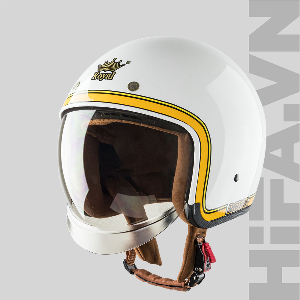 Royal-M139-Tem (26) Mũ 3/4 Royal M139