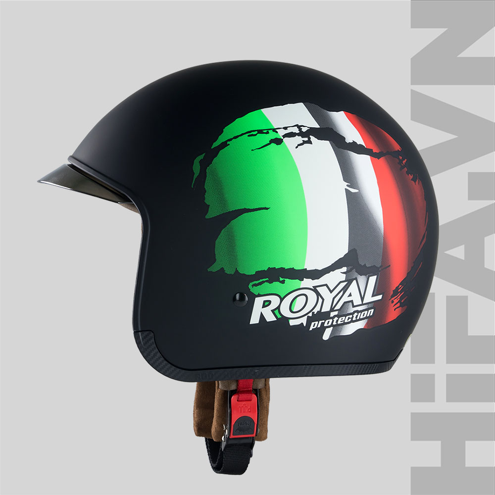 Royal-M139-Tem (47) Mũ 3/4 Royal M139