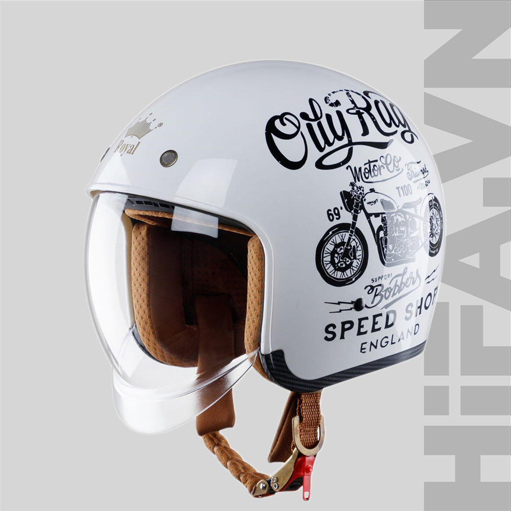 Royal-M139-Tem (5) Mũ 3/4 Royal M139