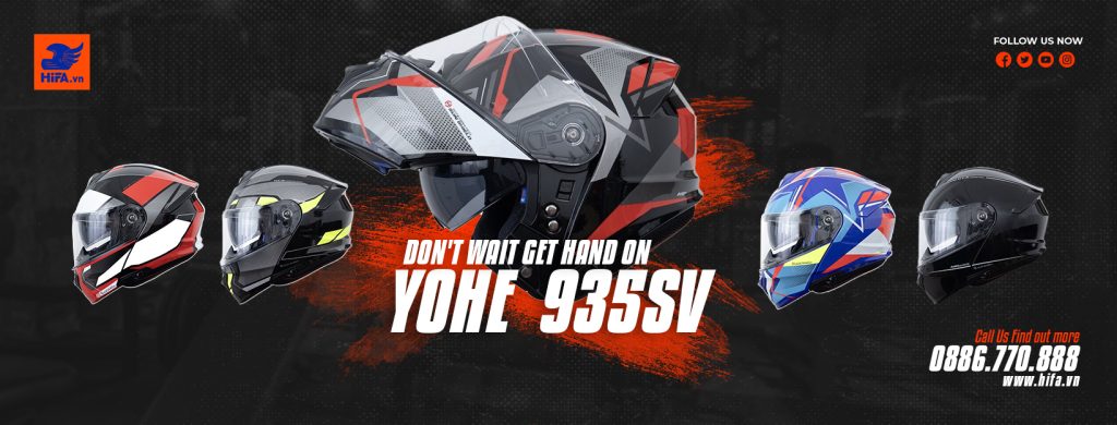 Mũ lật hàm Yohe 935SV