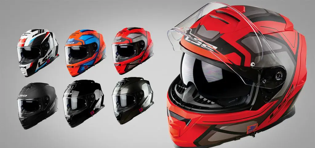 MŨ FULLFACE LS2 FF800 STORM ĐỎ XÁM - Main Image