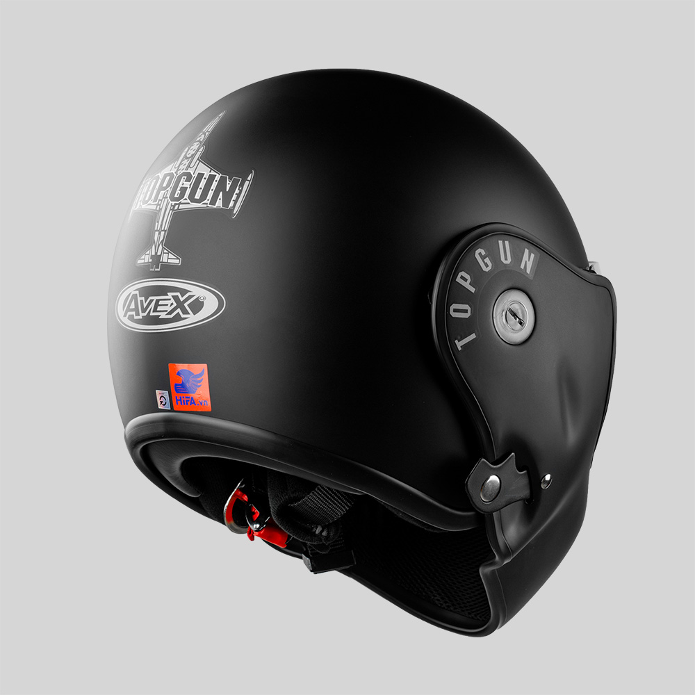 TopGun (8) Mũ lật hàm Avex Topgun