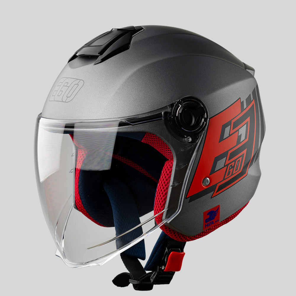 mũ bảo hiểm EGO E3 (4) nón bảo hiểm 3/4 EGO E3