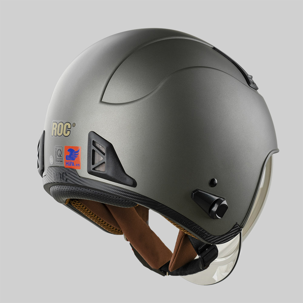 Mũ bảo hiểm 3/4 kính âm Roc Sky