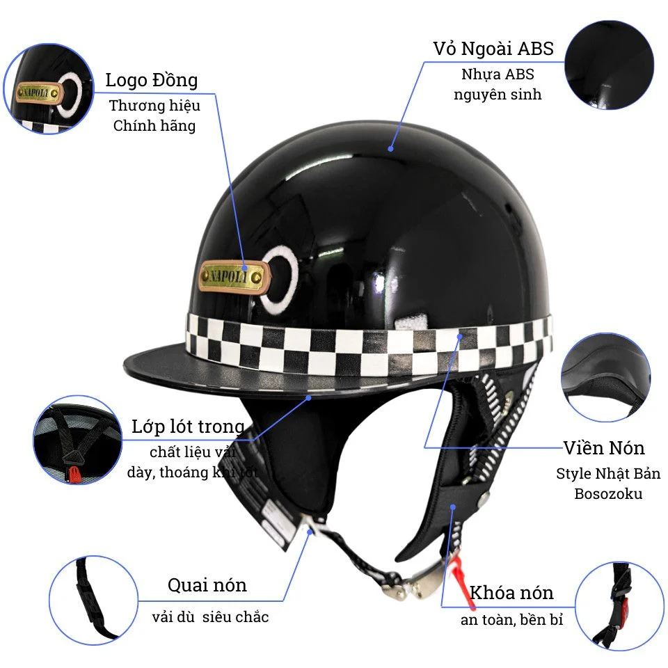 Mu-bao-hiem-napoli-Bosozoku (2) Mũ bảo hiểm Napoli Bosozoku