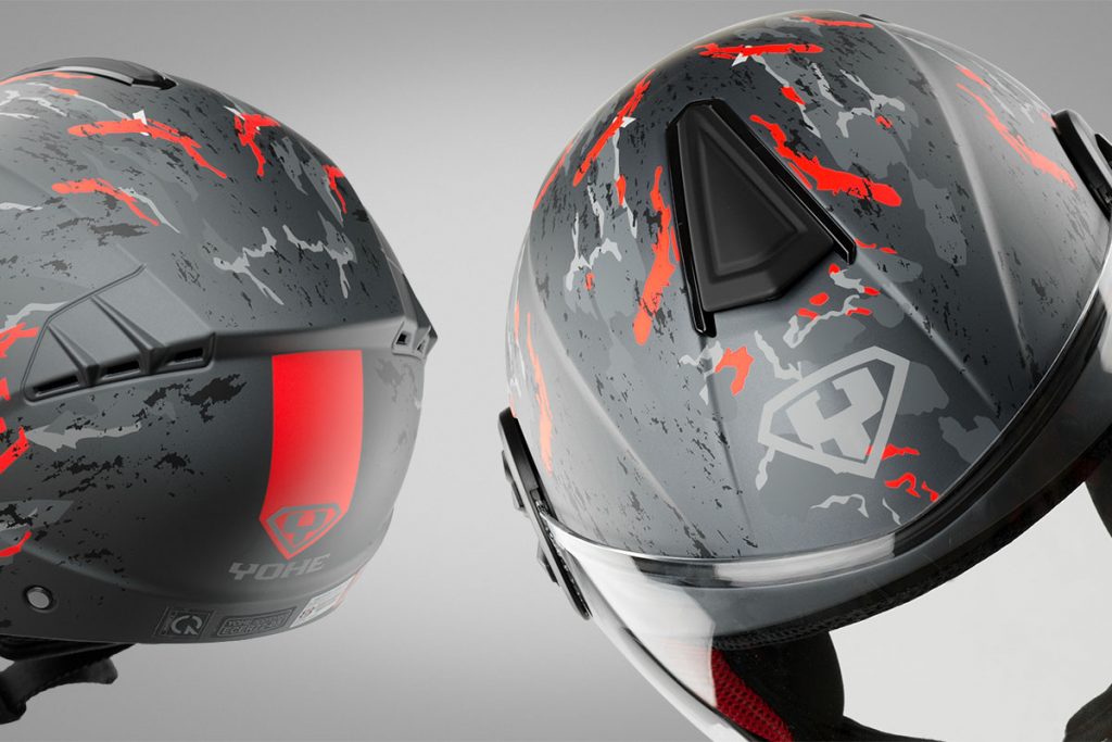 NÓN BẢO HIỂM 3/4 KÍNH YOHE 851