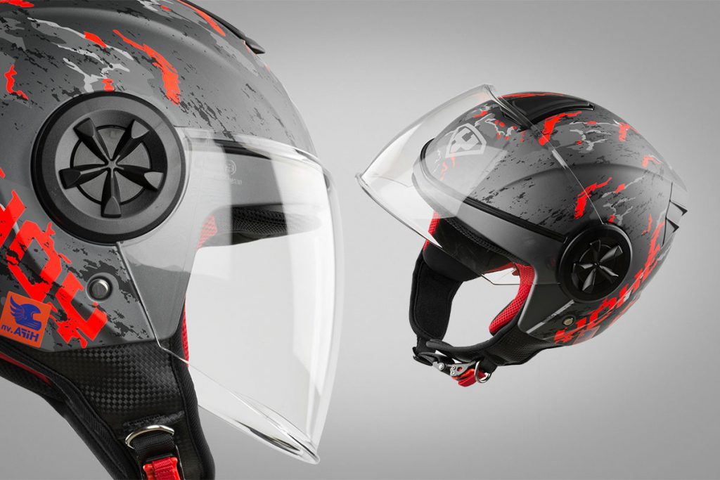 NÓN BẢO HIỂM 3/4 KÍNH YOHE 851