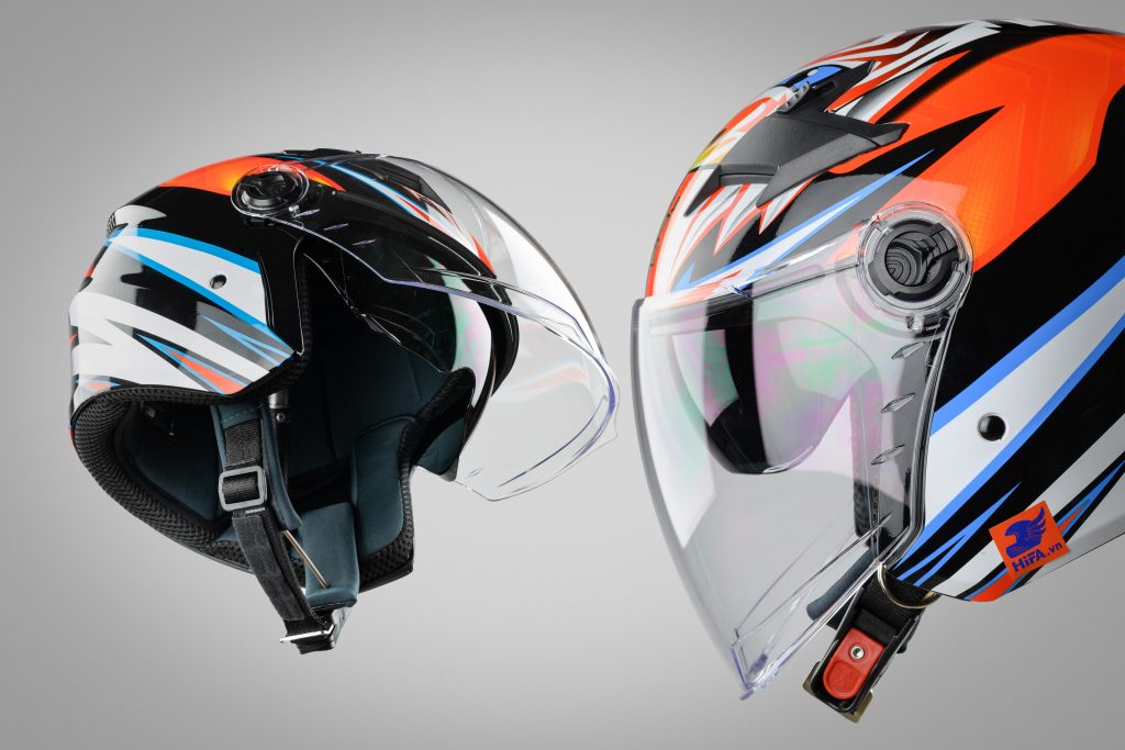 Nón 3/4 Royal M268 2 kính