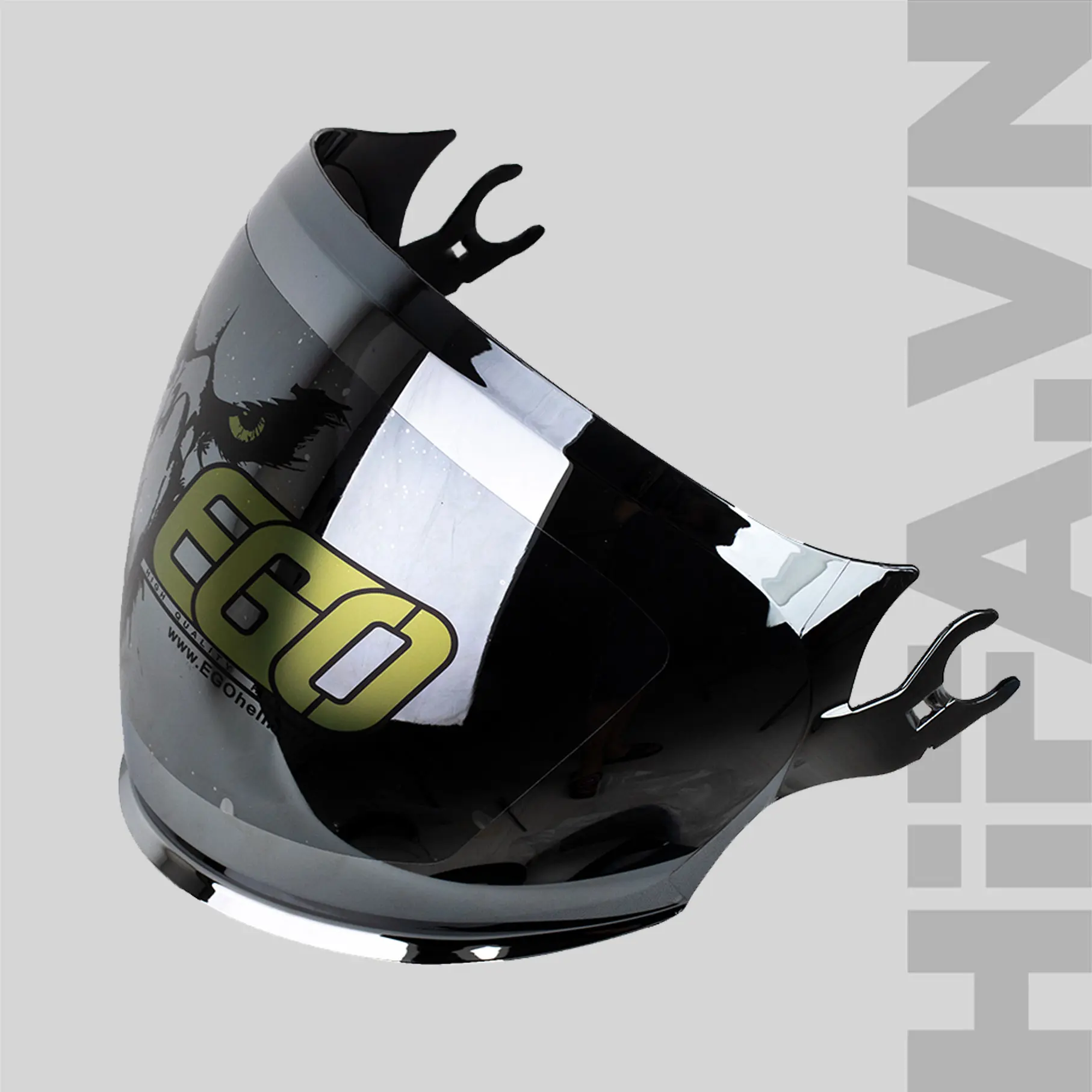 03 Kính chắn ngoài Mũ 3/4 EGO E-5