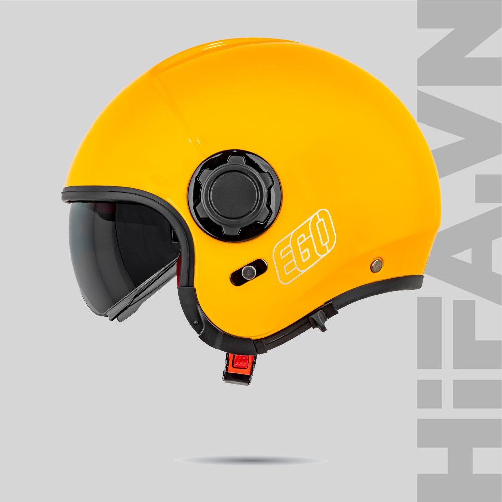 EGO-E-5-Yellow1 Mũ 3/4 EGO E-5