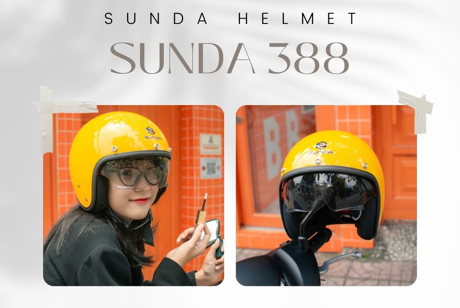 Mũ Bảo hiểm Sunda 388