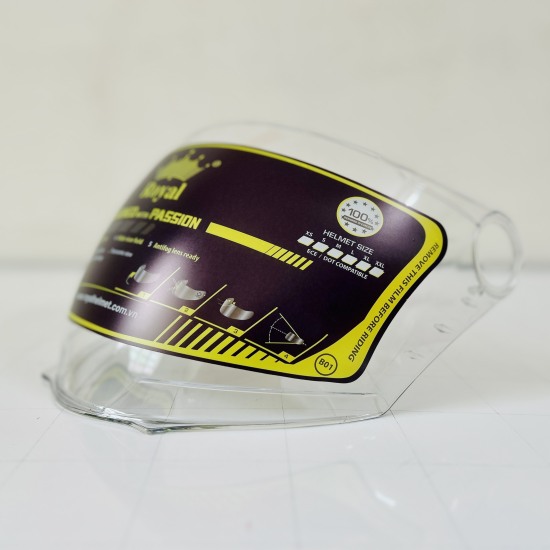 Kinh thay the XH01 Kính Thay Thế Nón Bảo Hiểm 3/4 Royal XH01 - Royal M268