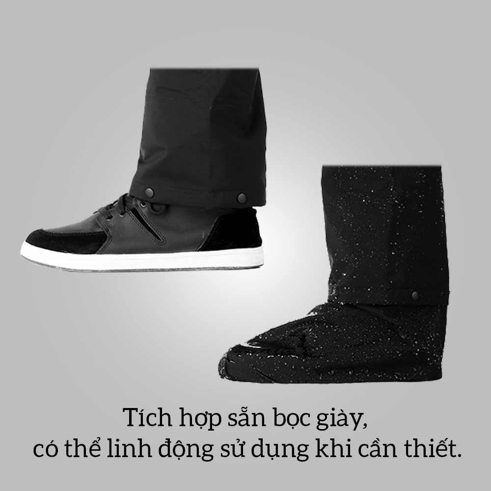 Bộ áo mưa MOTOWOLF MDL0403B