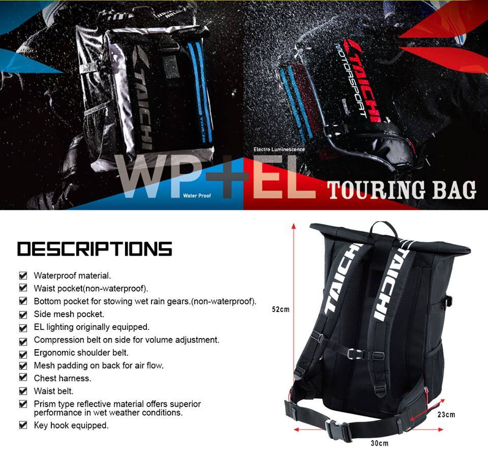 Balo Taichi RSB 272 – Đèn LED