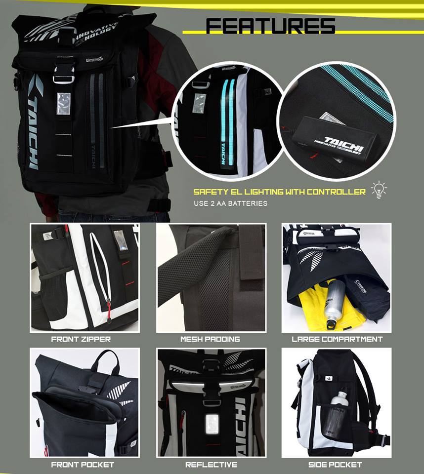 Balo Taichi RSB 272 – Đèn LED