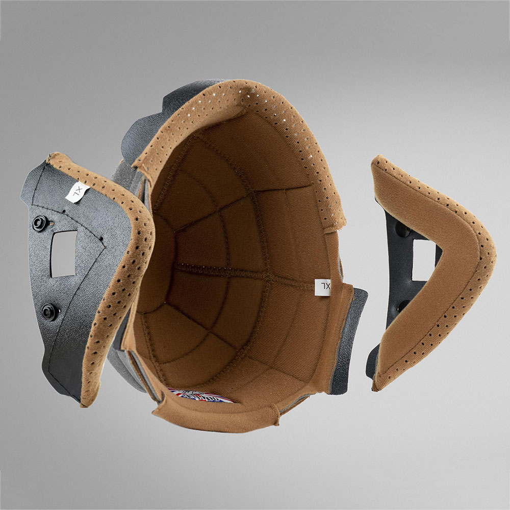 Lót nón Bulldog 4U - V3- HELI - CARBON