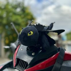 Khủng Long bay gắn nón bảo hiểm