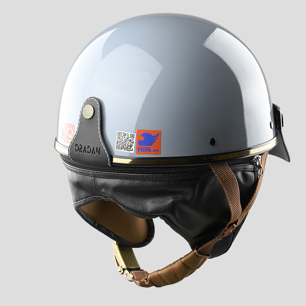 Mu-bao-hiem-Dradan-PUG (17) Mũ bảo hiểm nửa đầu DRADAN PUG